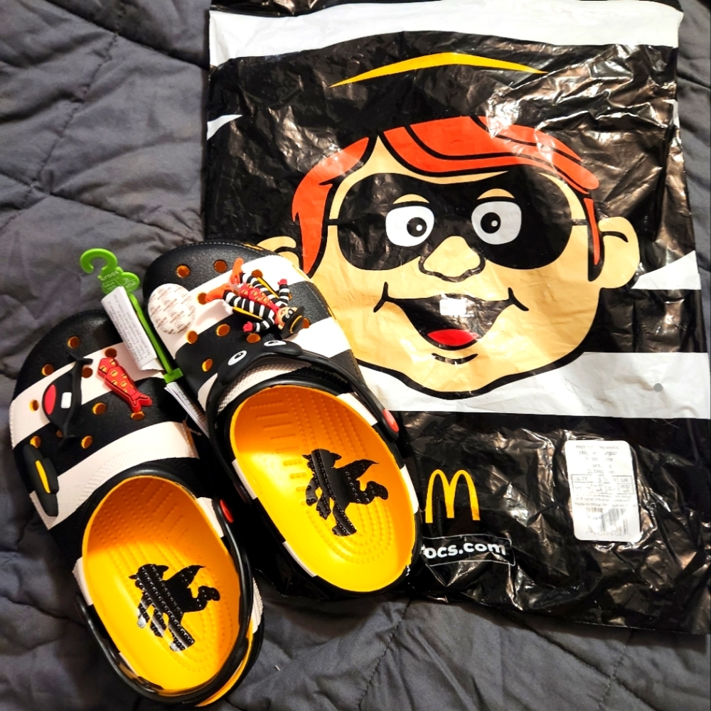 Hamburgler Crocs
